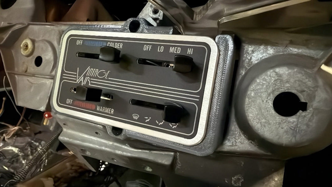 Holden HJ HX HZ Vintage air switch adapter 3D printed