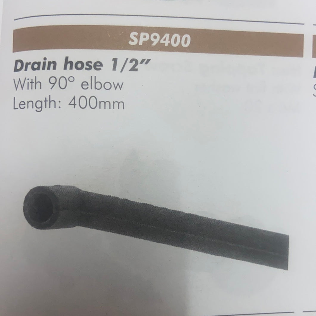 DRAIN TUBE 400 MM WITH ELBOW SP9400